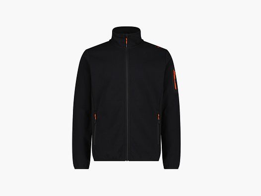 CMP Herren Knit-Tech-Fleece Schwarz