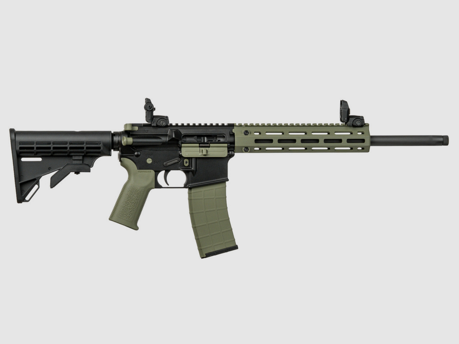 Halbautomatisch TIPPMANN ARMS mod. M4-22 LTE Accents OD Green Kal. .22lr, Bild 1 von 2