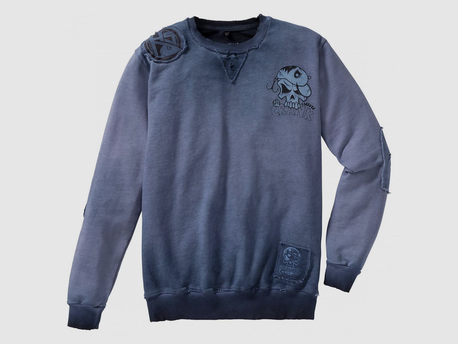 Carpfishing Crank Forever Pullover Unisex (Marine)