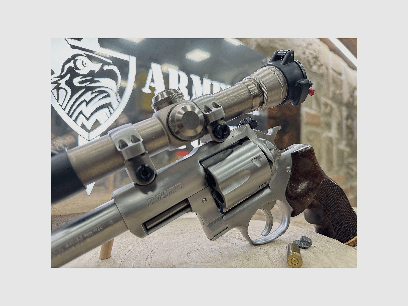 USED – REVOLVER – RUGER MOD. SUPER REDHAWK 7.5" cal. 44 Mag., image 2 of 7