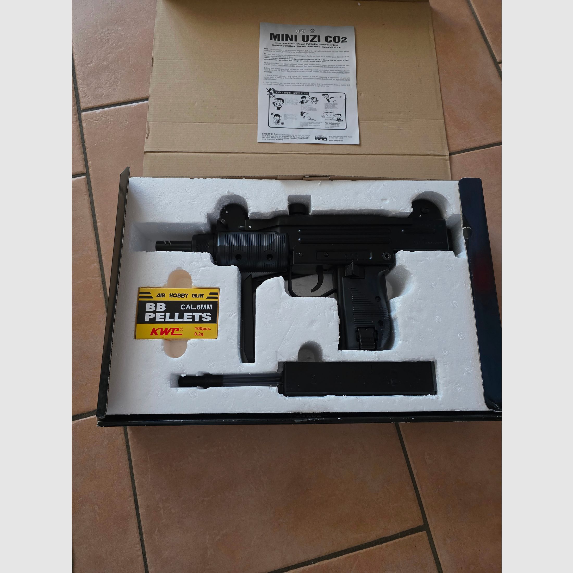 Mini Uzi CO2 Softair