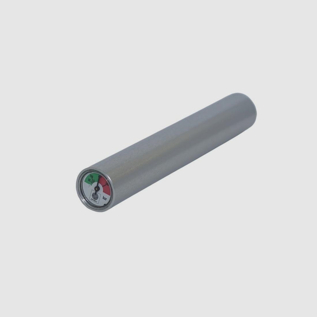 Compressed air tank for Steyr air pistol COMPACT aluminum / silver