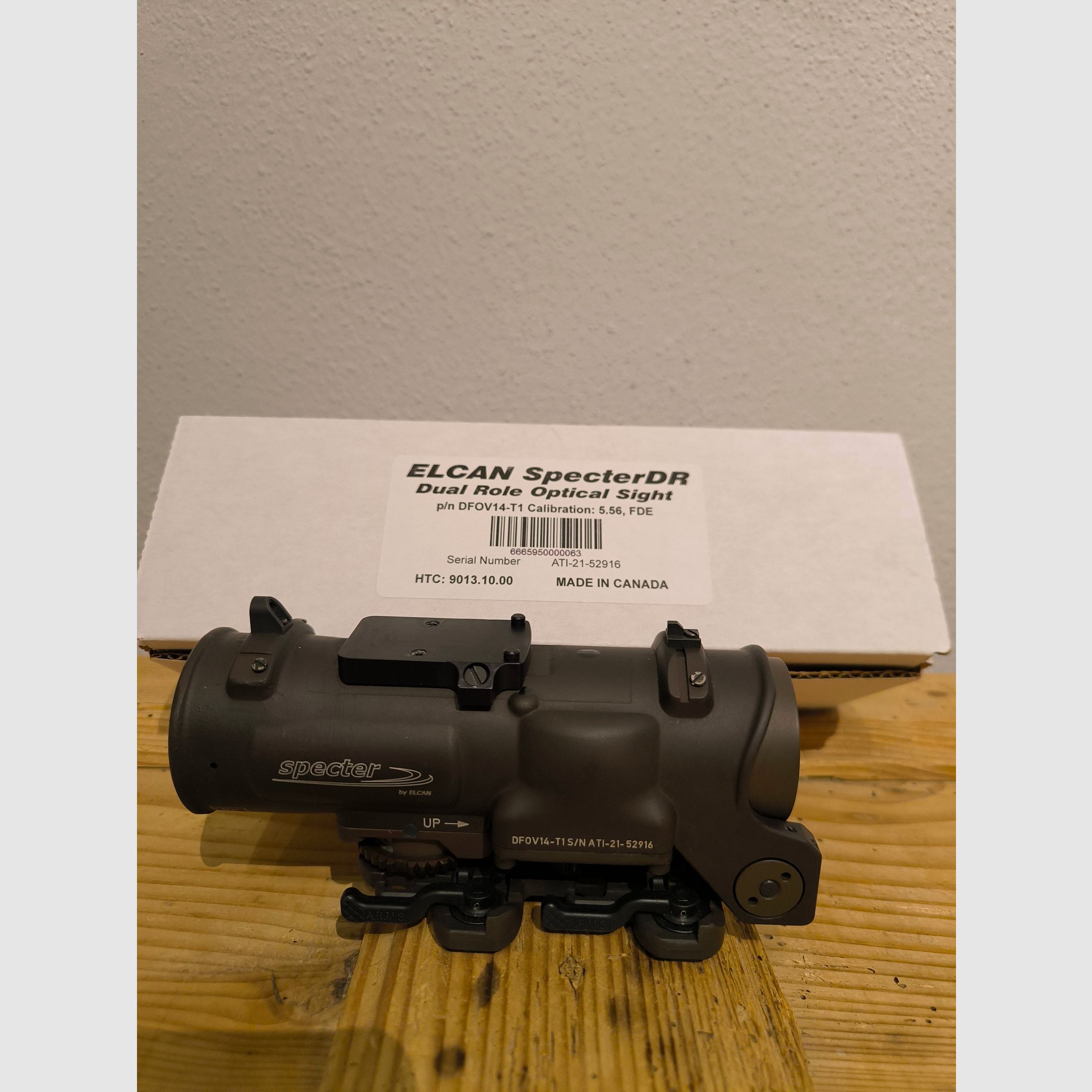 Elcan Specter DR 1-4x, Dark Earth, 5.56