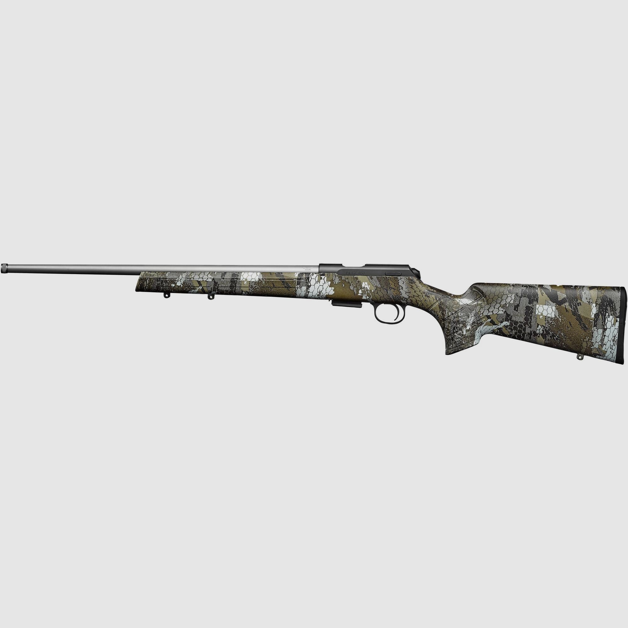 CZ KK-457 Camo Acciaio Fucile Ripetitore