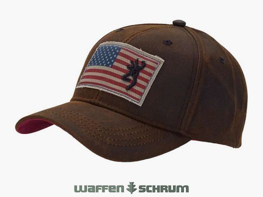 Browning Cap Liberty Wax Dark Brown