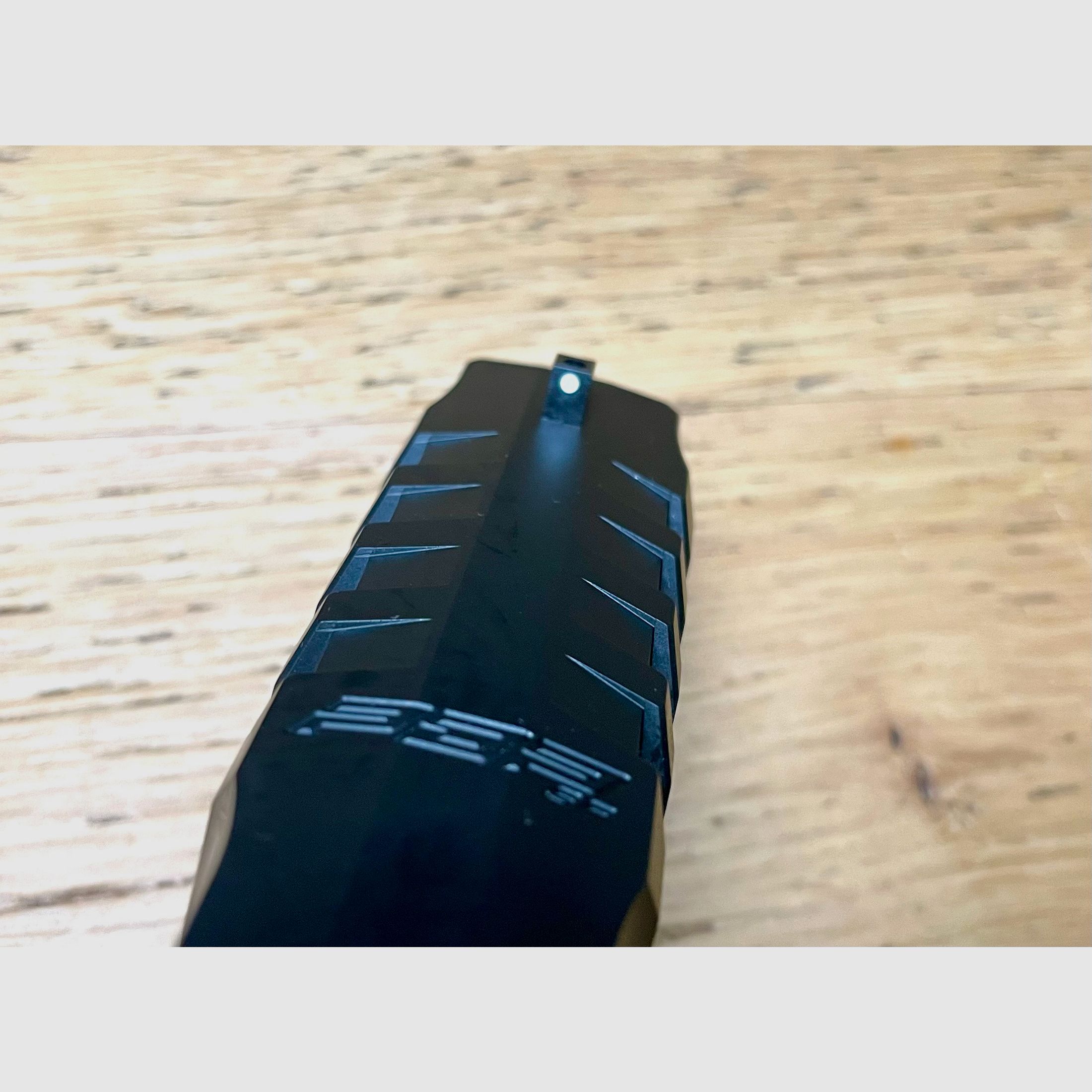 Walther Pistole PDP Stahlrahmen Vollgröße Match 9mm Optik bereit