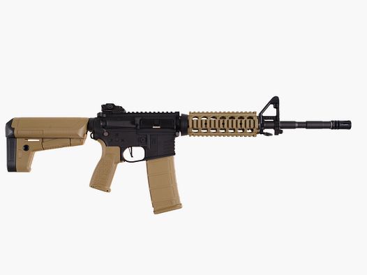 AR15 RIS CHARLIE Tan/Schwarz S-AEG Softair Gewehr Frei ab 18 Jahren | Delta Armory
