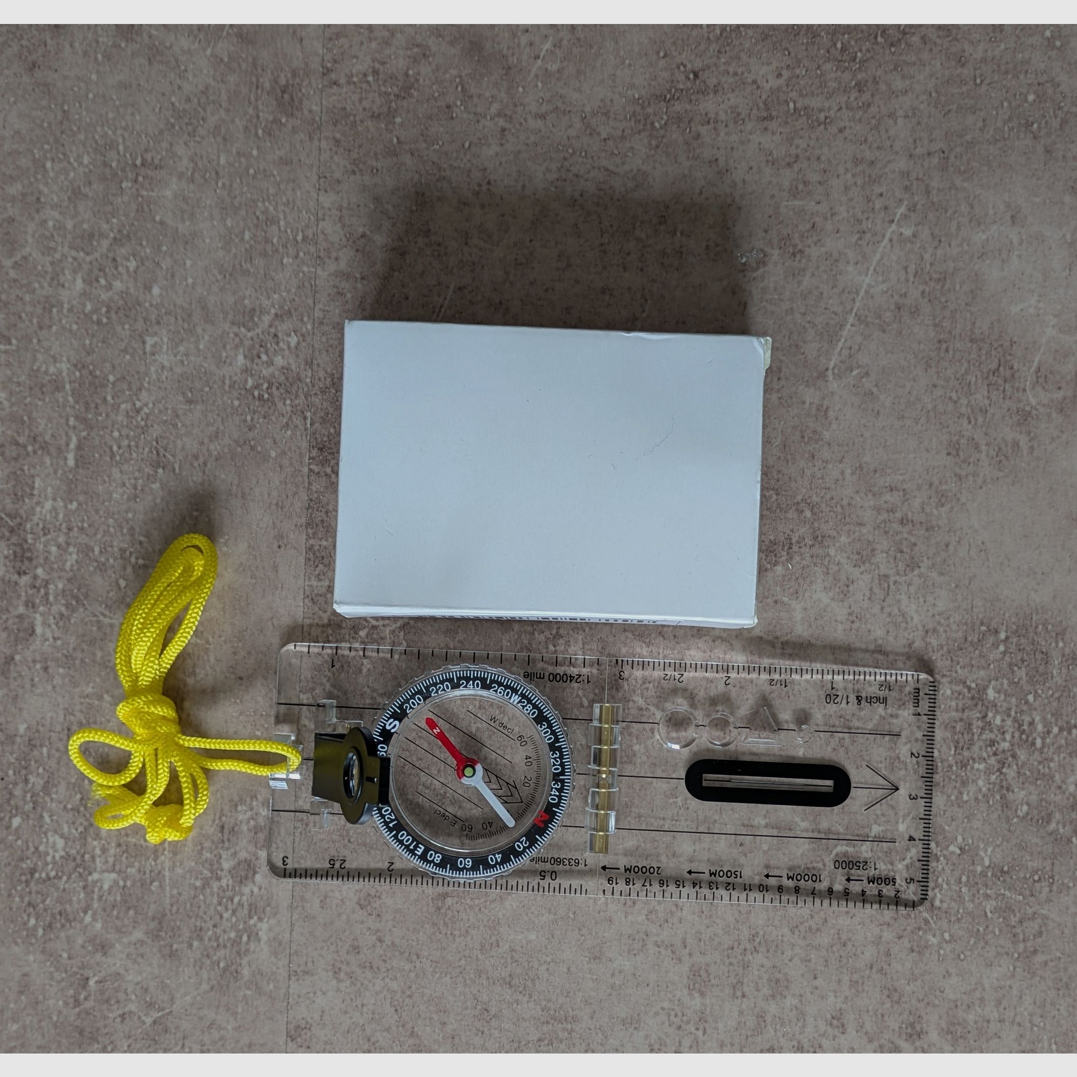Map compass multifunctional waterproof