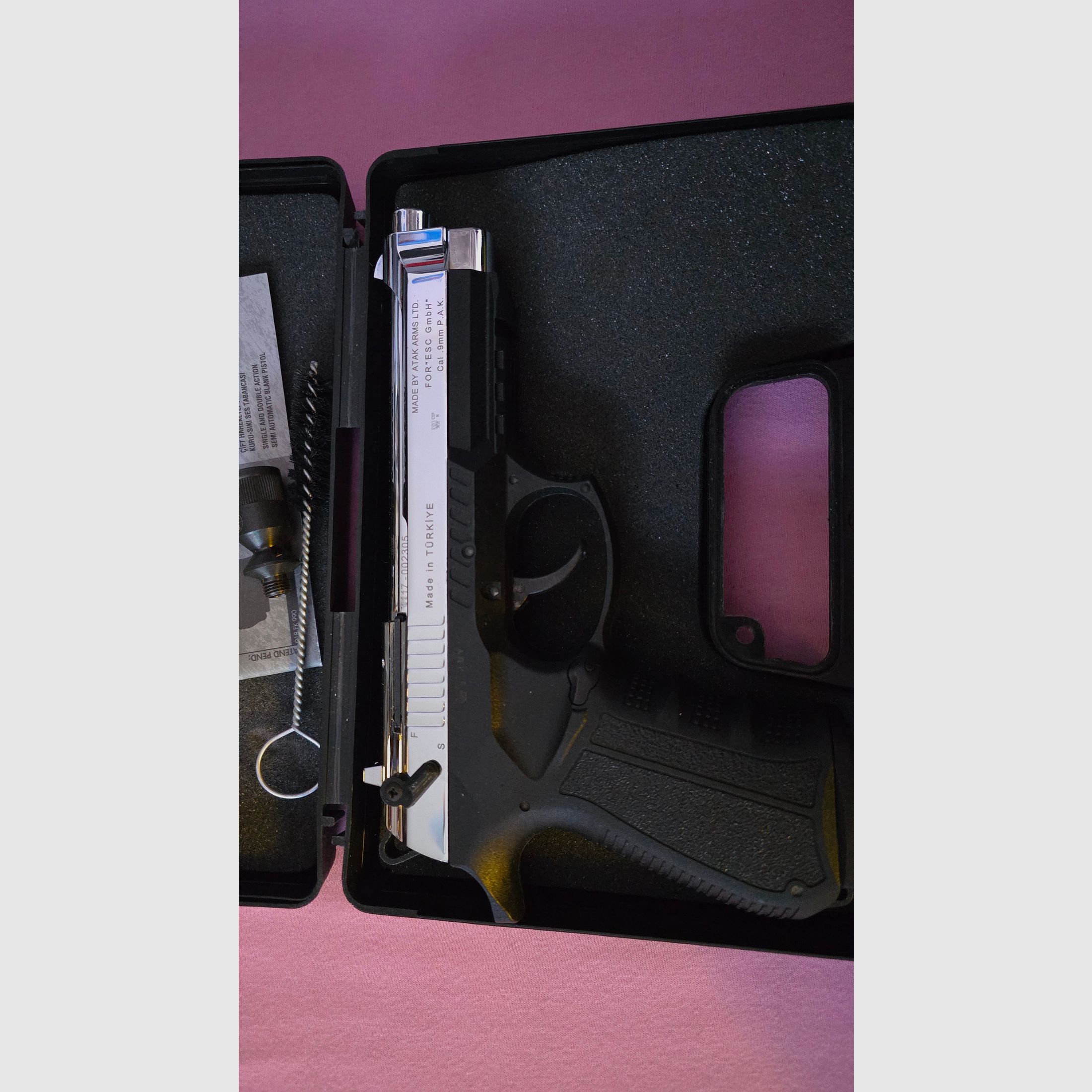 Zoraki 918-P Chrom Schreckschusspistole 9 mm P.A.K.