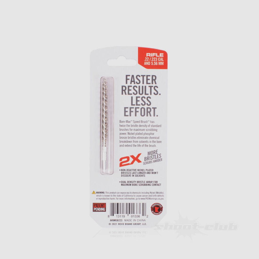 Real Avid Bore-Max Speed Brush .22/.223