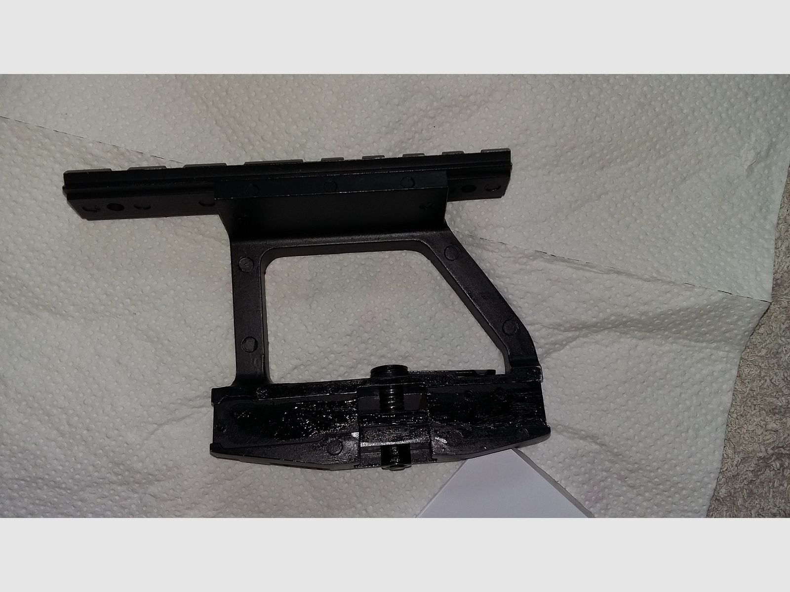 AK Seitenmontage, Alu side dovetailmount, Weaver, Picatinnyrail