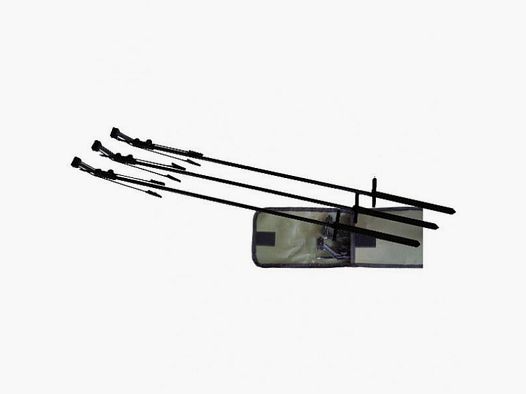 LivingActive Bouncer Metall/Fiberglas Set mit Tragetasche einstellbar 110-180 cm