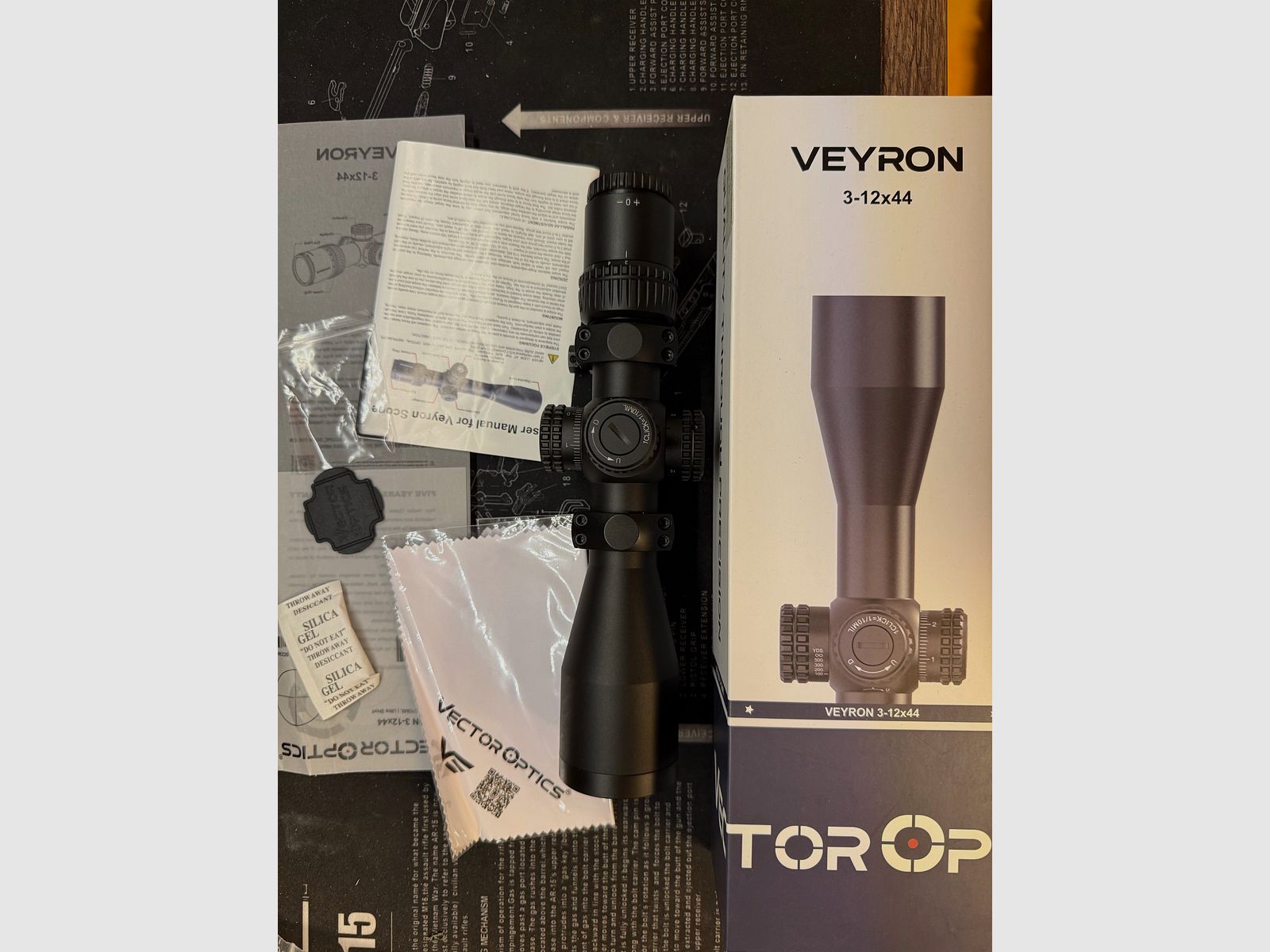 VectorOptics Veyron 3-12x SFP Zielfernrohr.