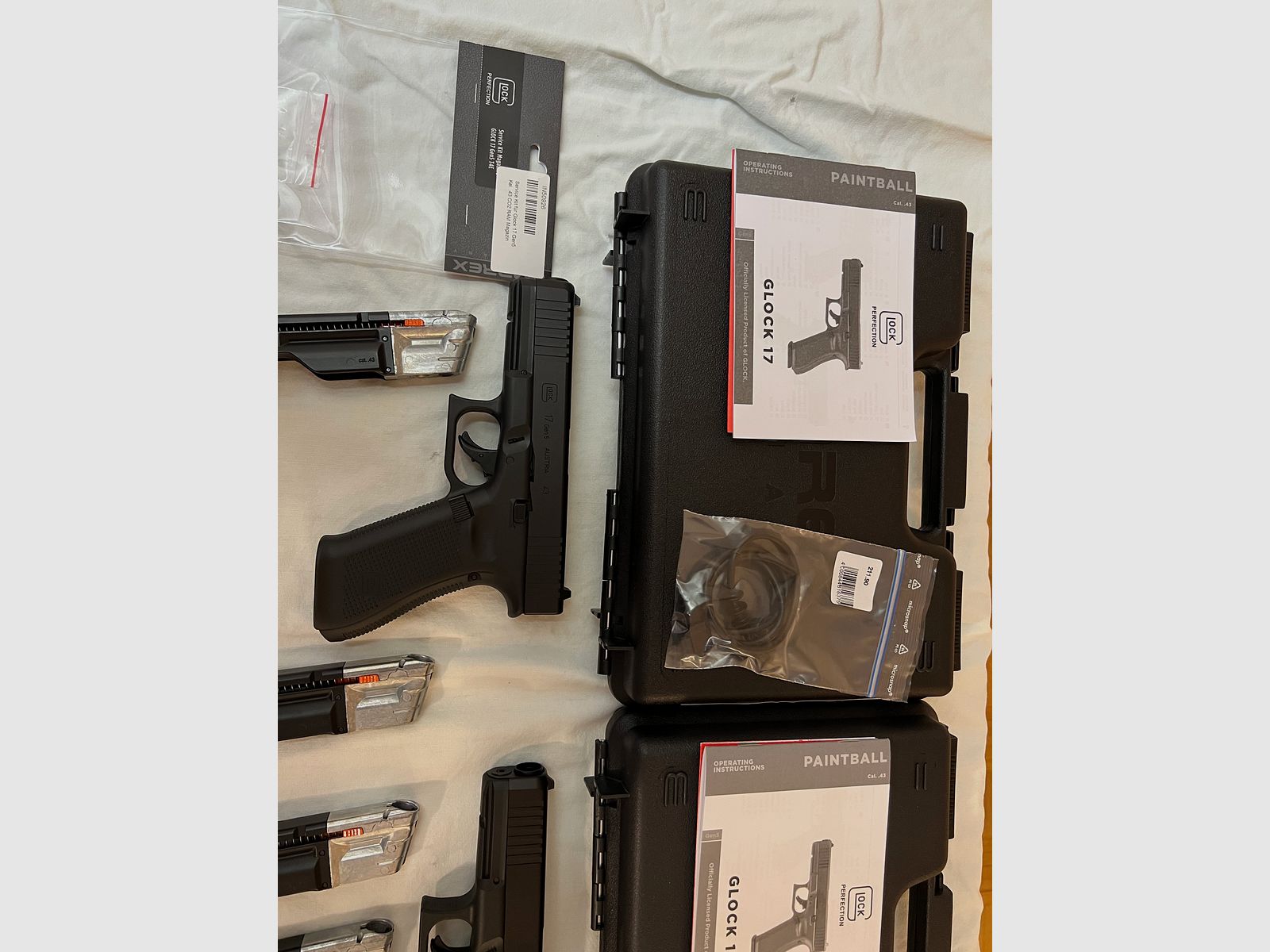 Umarex VFC Glock 17 Gen.5 T4E CO2-RAM Pistole Kal. .43 neu NP 300€