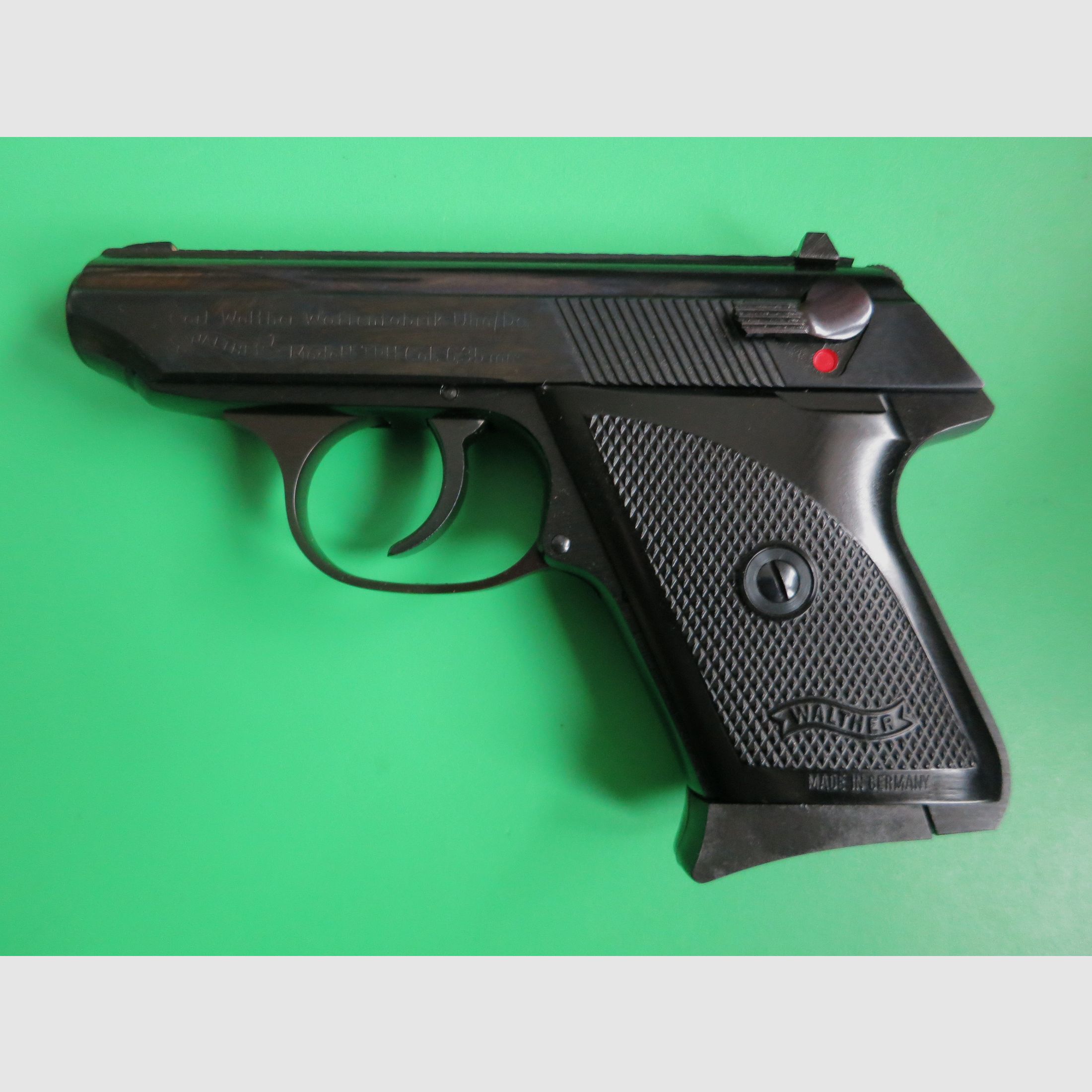 Walther/Ulm, Modell TPH, Kal. 6,35 mm Browning, Taschenpistole, wie neu     #77