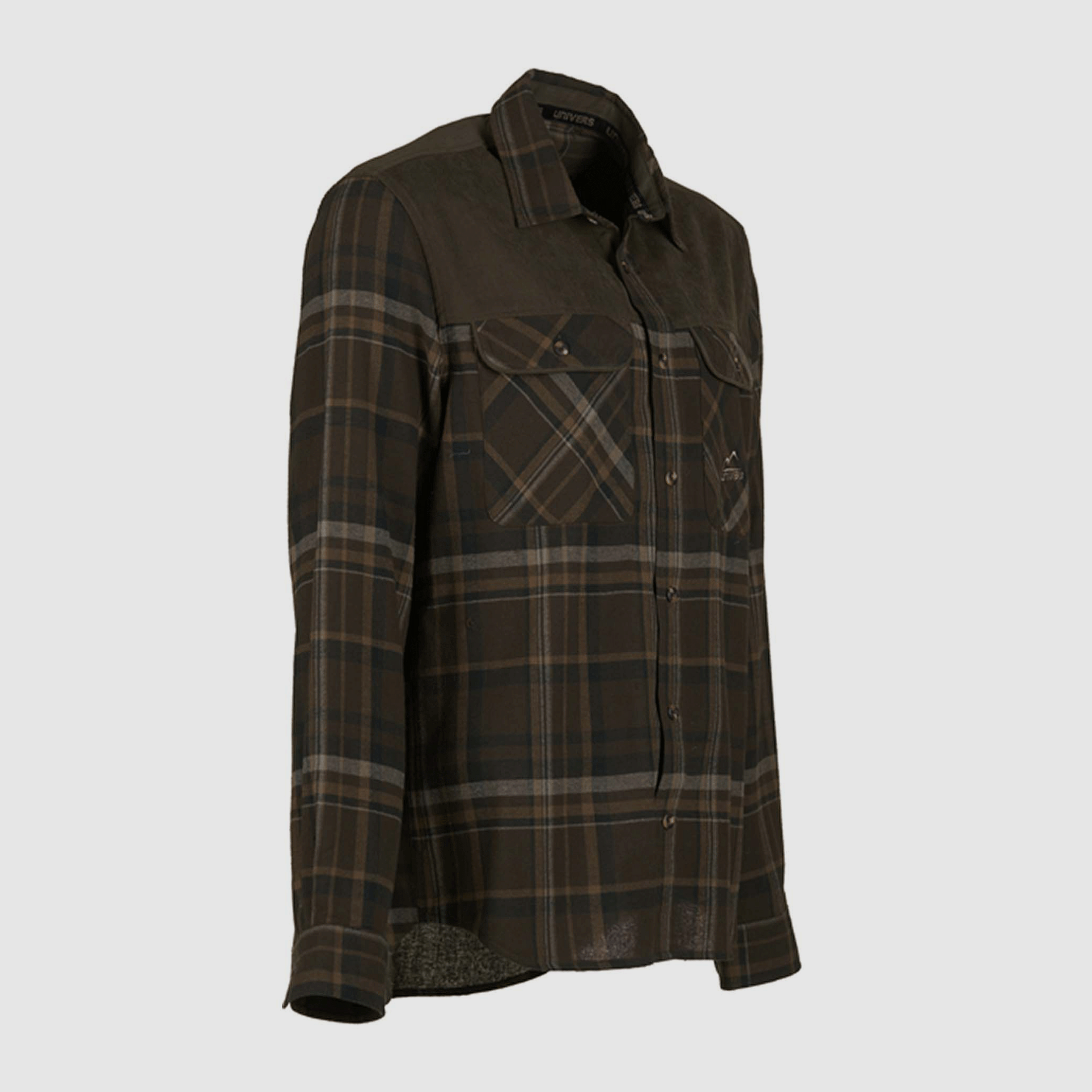 UNIVERS – FLANELLJACKE MIT SCHOTISCHER SUEDE, Bild 4 von 5