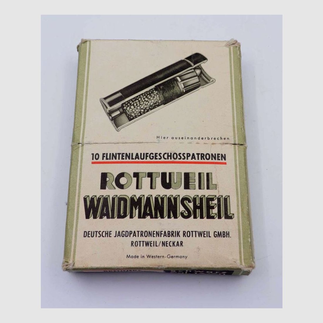 Rottweil balas de escopeta 16/70