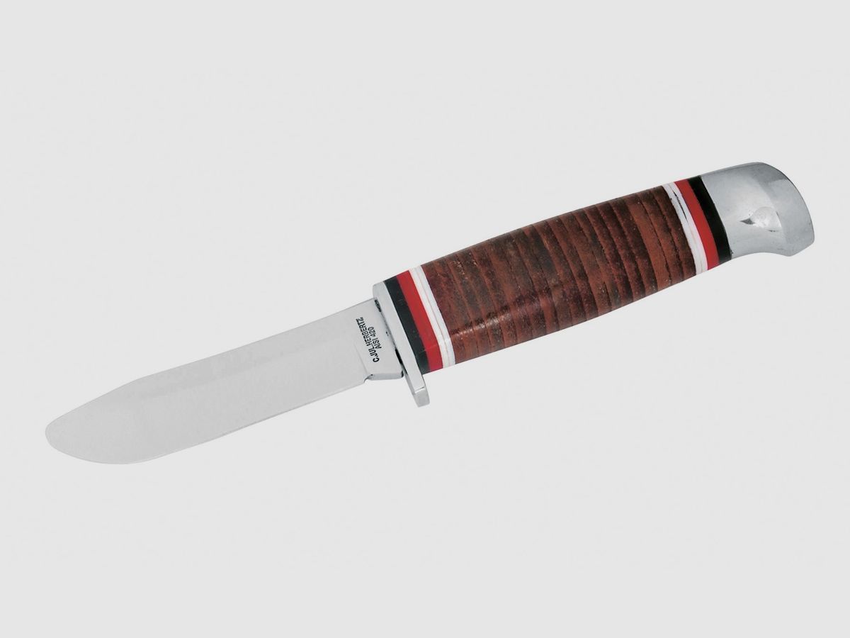 Herbertz Jagdmesser Aisi Klingenlänge 8cm - Kindermesser Ledergriff