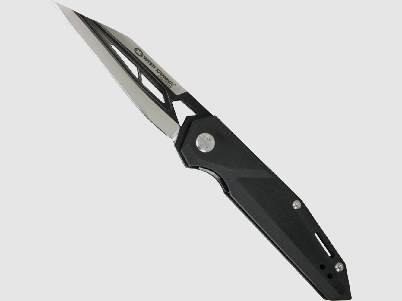 Taschenmesser mit kantigen, kugelgelagerter Messerklinge