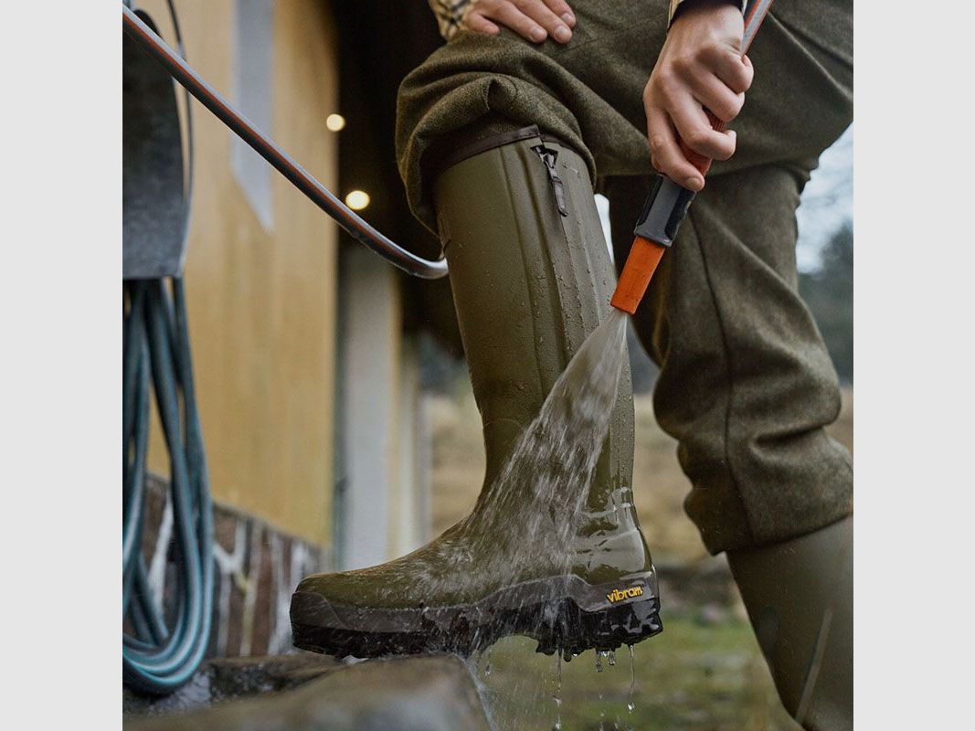 Härkila Forester Zip hunting boots, dark olive, image 4 of 9