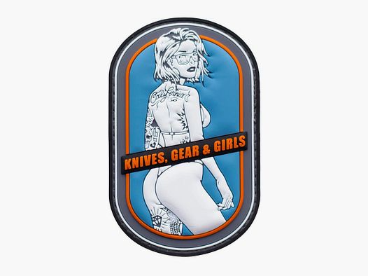 Patch in PVC della ragazza della California