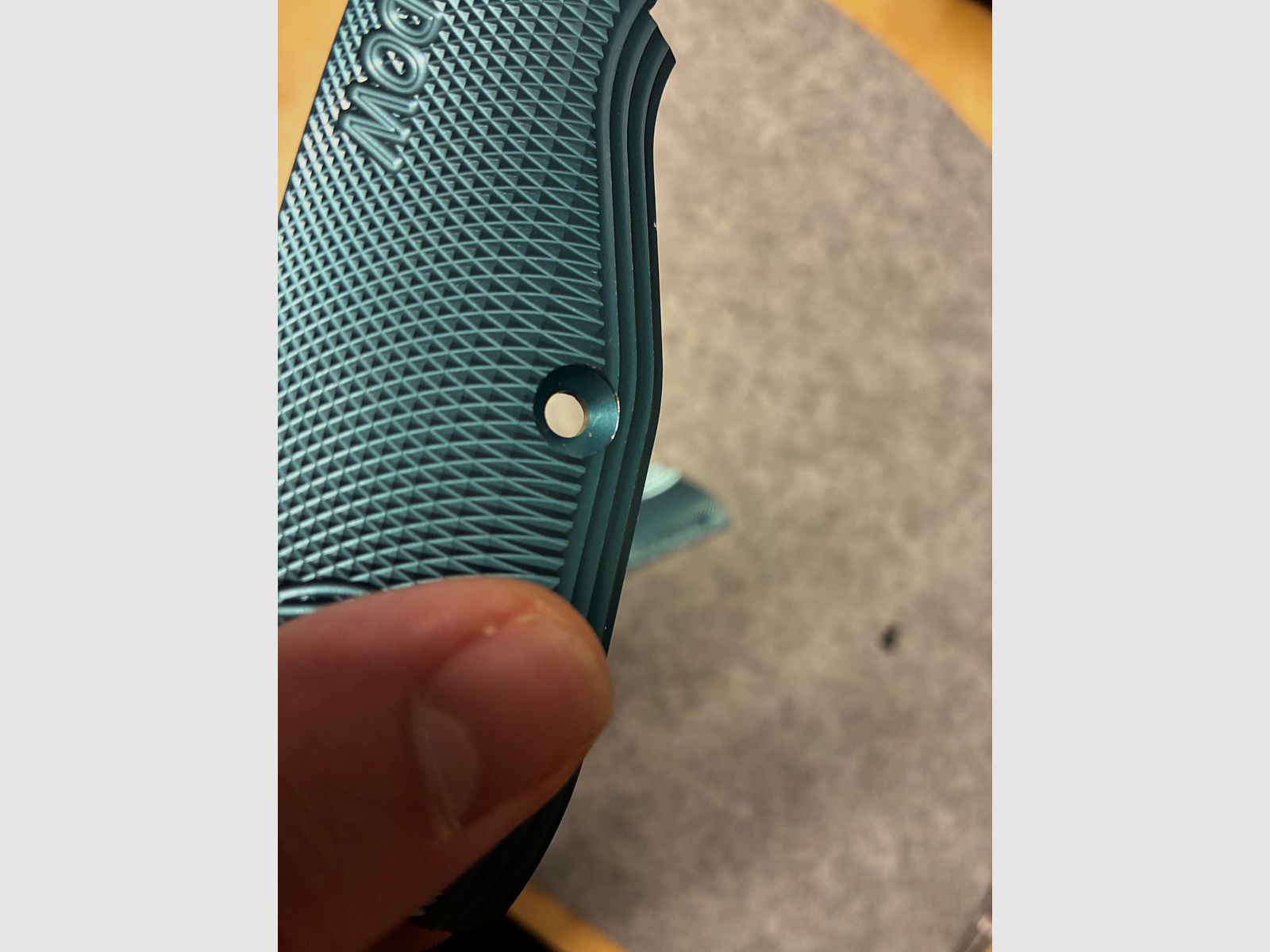 Shadow 2 Alu okłady chwytowe długie niebieskie