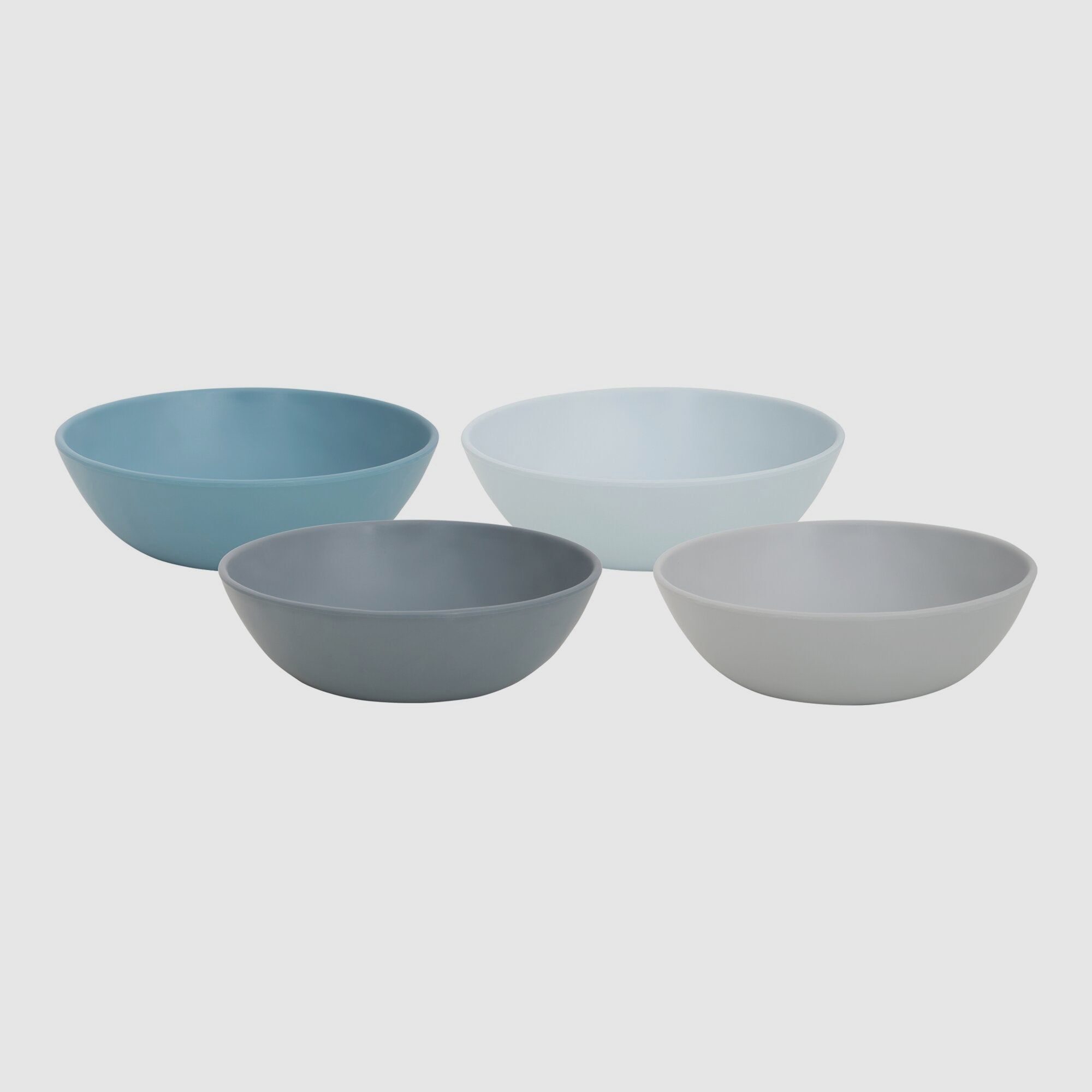 Molvadite Dinner Set, 16-piece, blue/grey, image 4 of 4