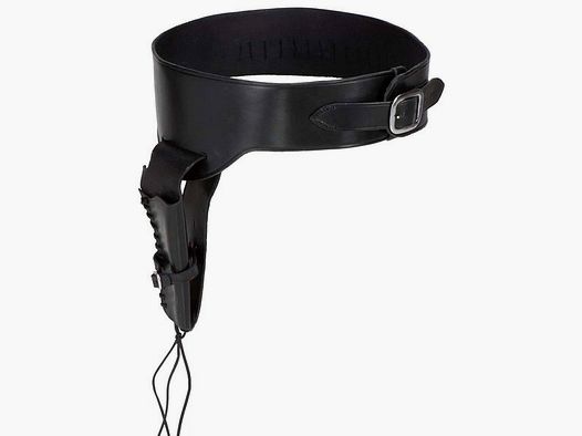 Revolver belt made of strong saddle leather