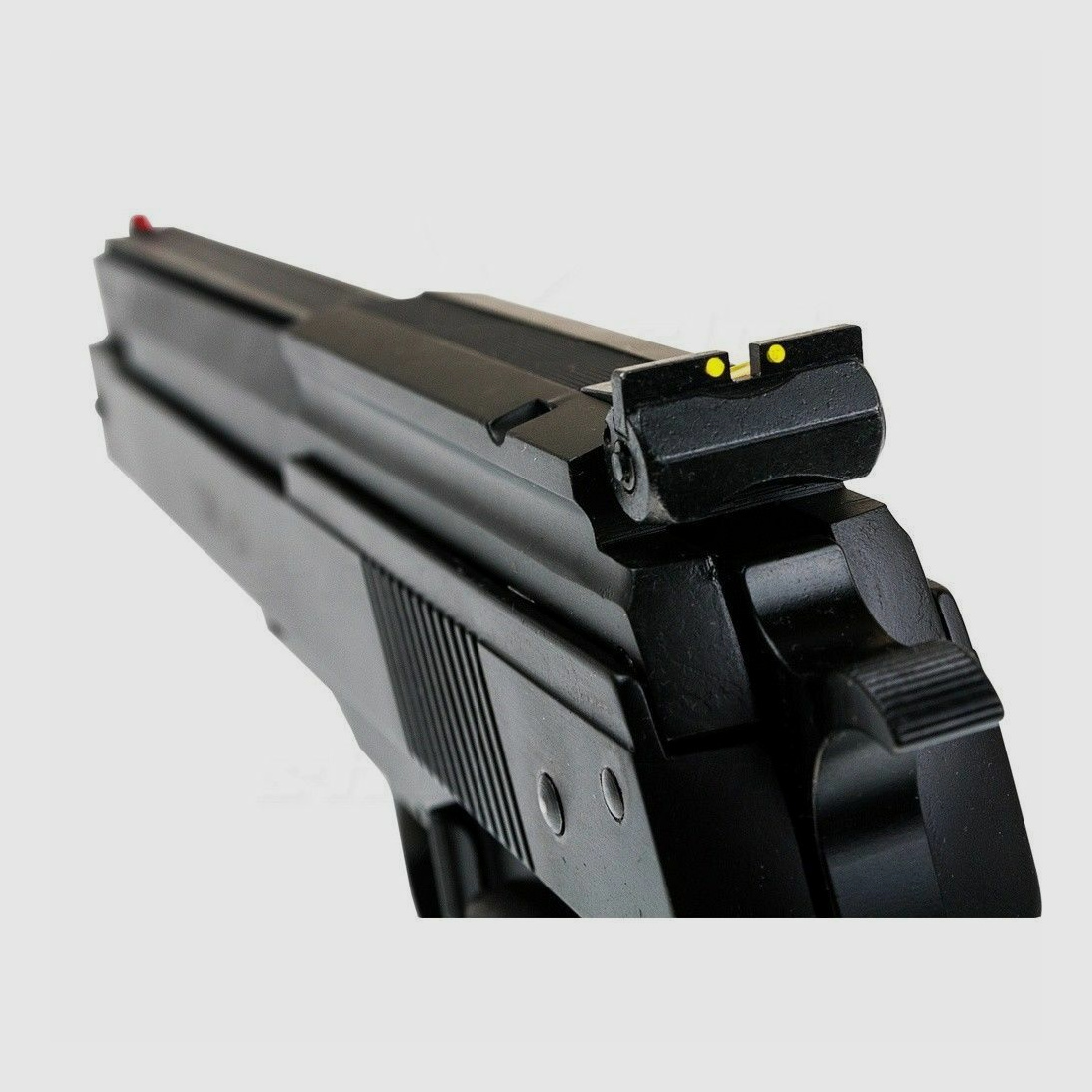 Weihrauch HW 45 pistola de aire comprimido en set I 4,5 mm - azulado