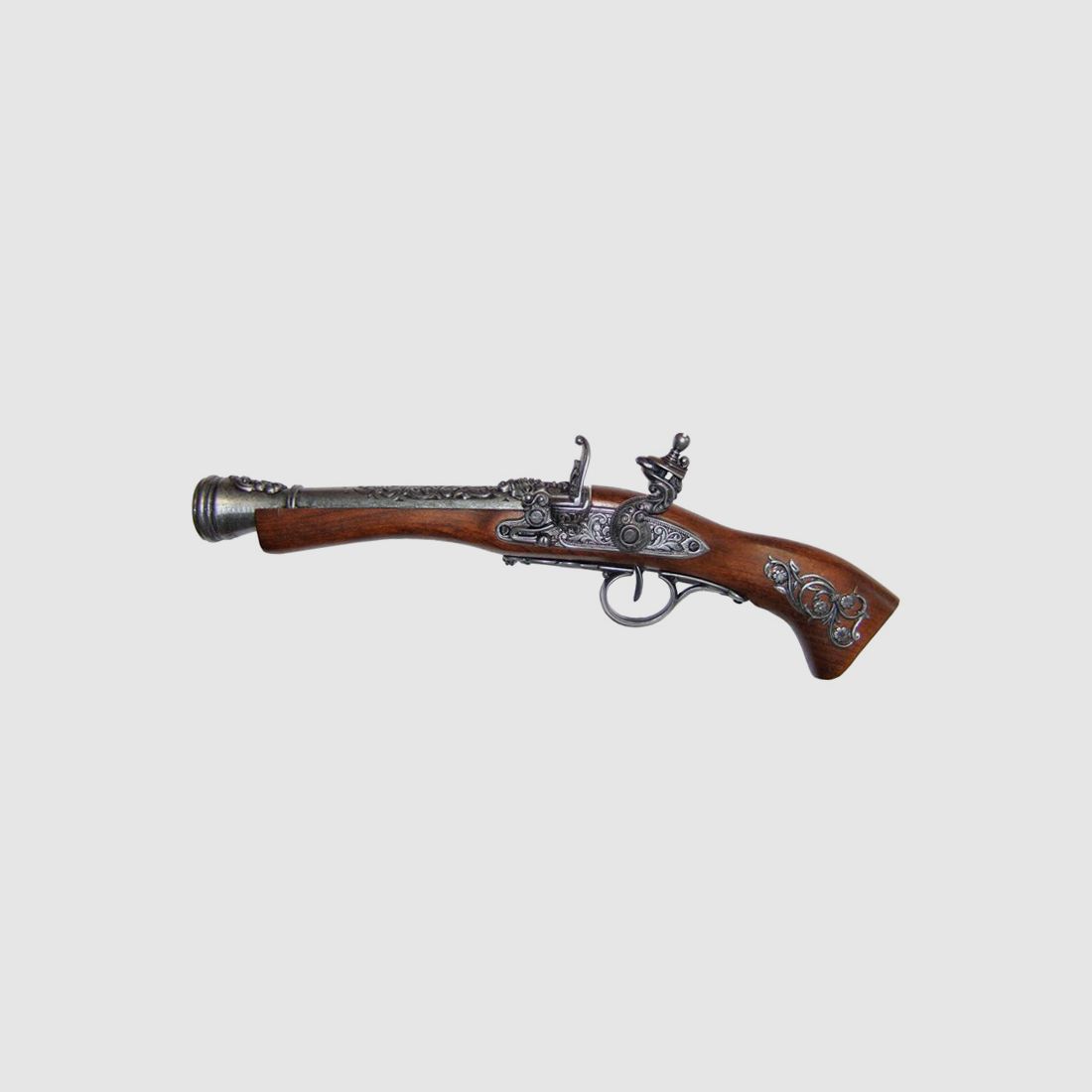 SteinschloĂźtromblon Modell 18 Jhd. antik finish, linksgeschĂ¤ftet