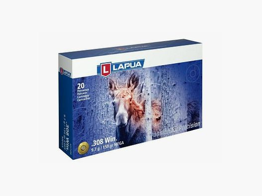 Amunicja Lapua .308Win. Mega SP, 9,7g