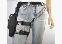 Oberschenkelholster / Gürtelholster aus Nylon für große Pistolen oder Revolver