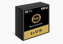 SAX ammunition caliber 8x57 IR KJG-SR (8.1 g)