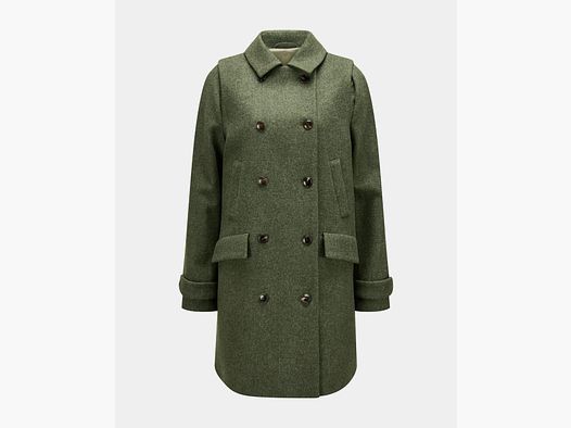 Maximilian Johanna Manteau en Loden Vert Mousse