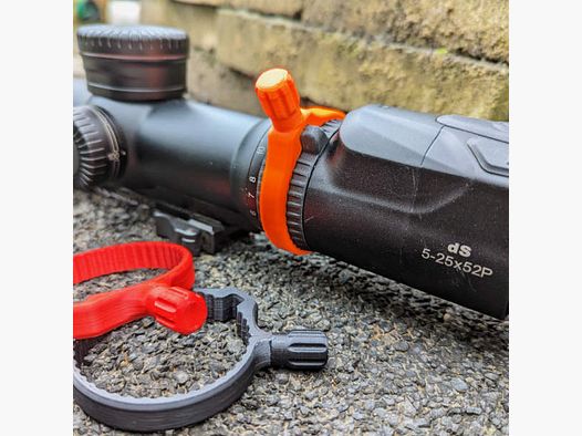 For Swarovski dS: Quick adjustment lever for magnification setting