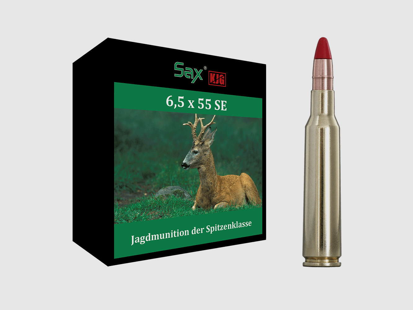 6,5 x 55 SAX KJG-SR 6,0 g / 92,6 grs., Bild 1 von 2