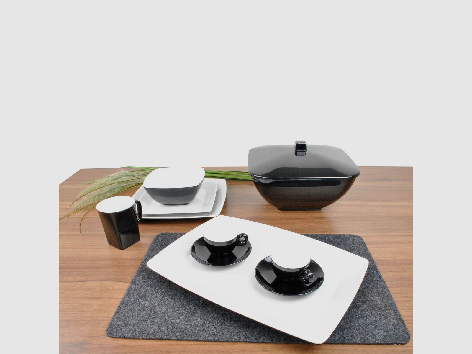 Egg Cup Solid Line, granite gray, set of 4, image 11 of 12