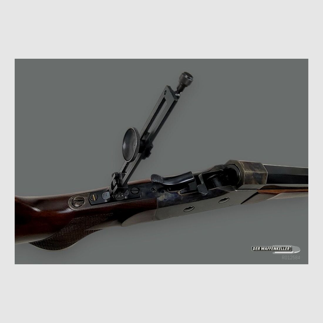 Pedersoli Rolling Block Long Range Creedmoor, imagen 7 de 9
