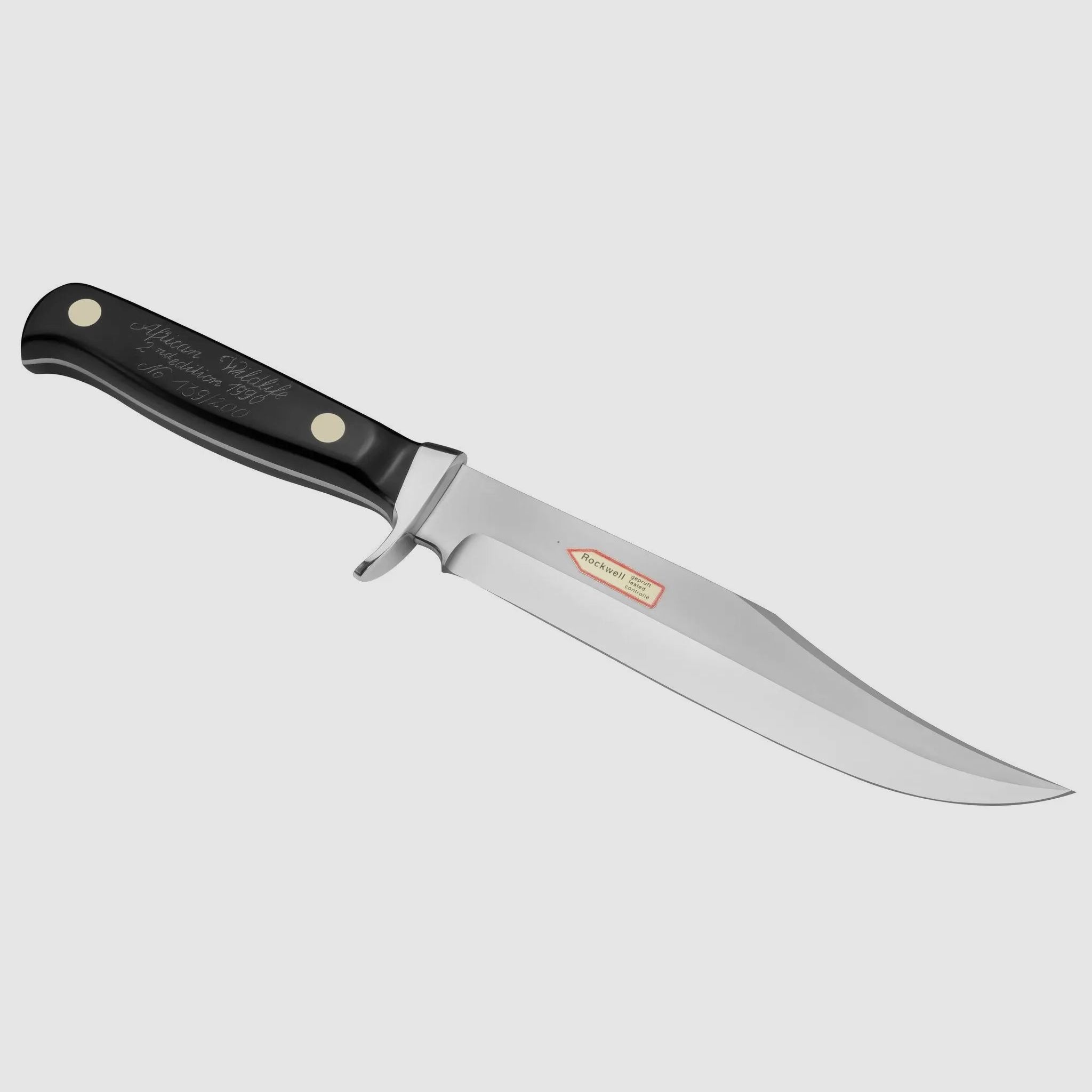 PUMA Original Bowie – Afrykańska dzika przyroda 2. edycja 1990 (Nr 139/200) | Ręcznie robione | Wysokowęglowa stal