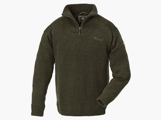 Pinewood Hurricane Pullover dunkelgrün melange