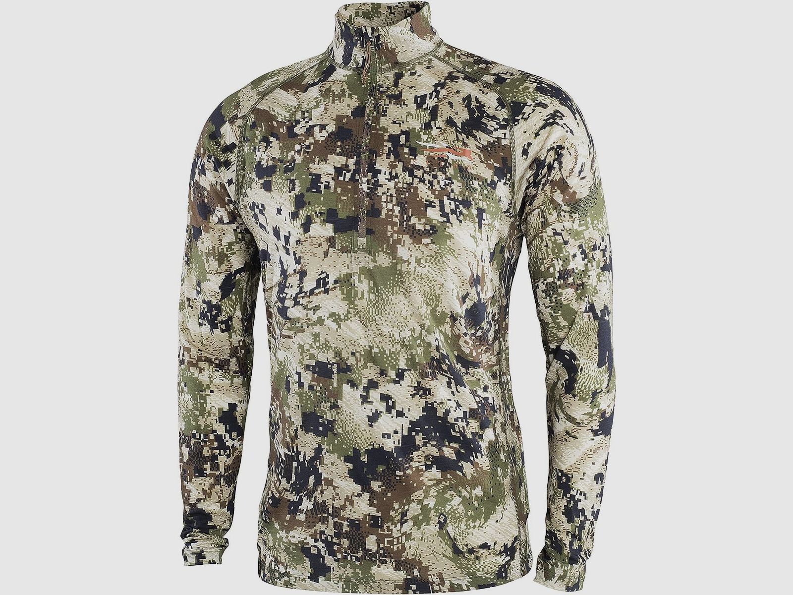 Sitka Merino Core Lightweight Half-Zip Optifade Subalpine