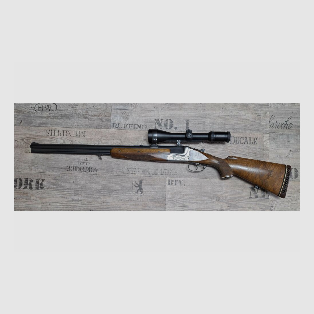 Merkel Bockdoppelflinte & Wechsellauf 12/70