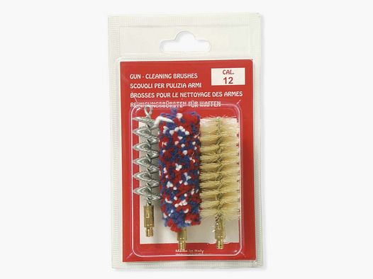 BRUSH SET - Wool/Nylon/Steel Wire Cal.12