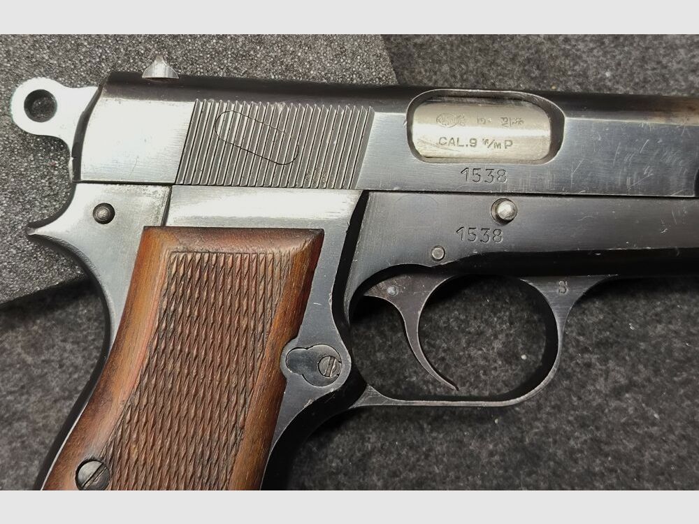 FN - Fabrique Nationale D'Armes de Guerre Herstal HP Mod. 35 - M1946 Dänische Armee