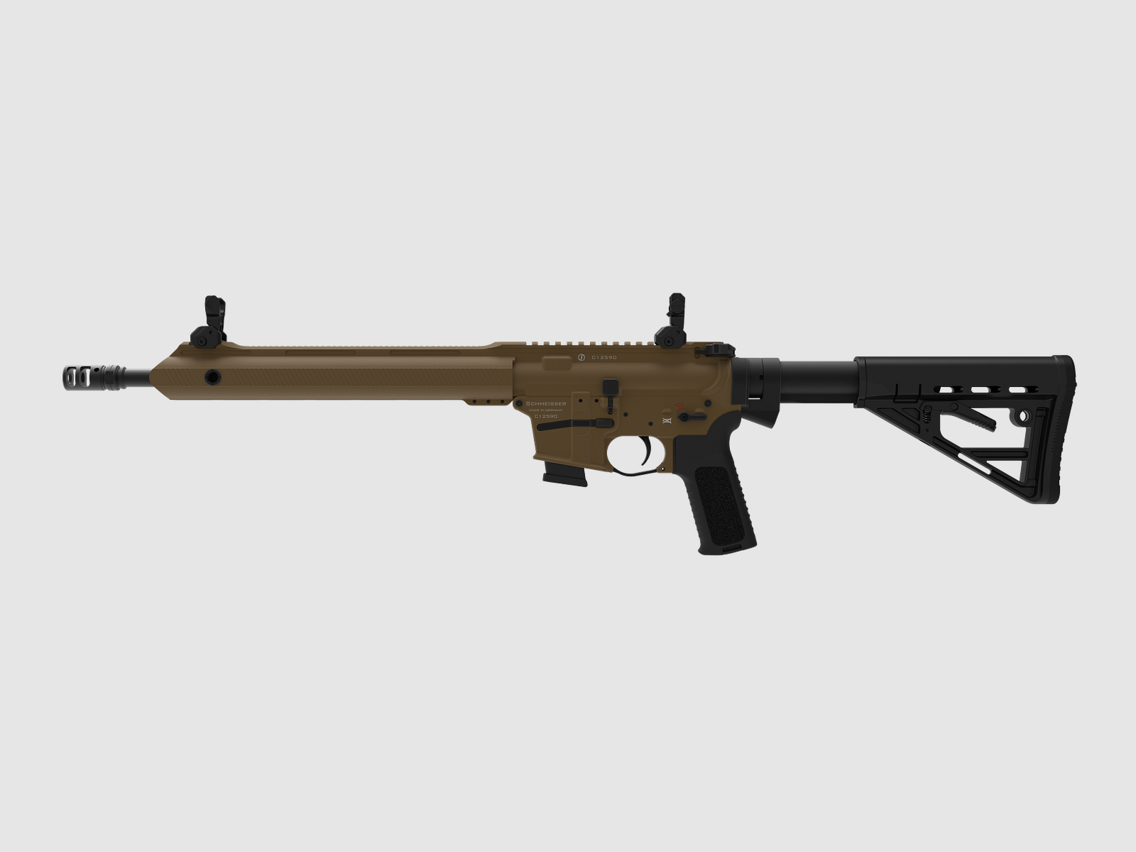 SCHMEISSER AR15-9 SPORT M – CERAKOTE FDE / 9×19 / 14,5″ | 370mm, image 2 sur 2