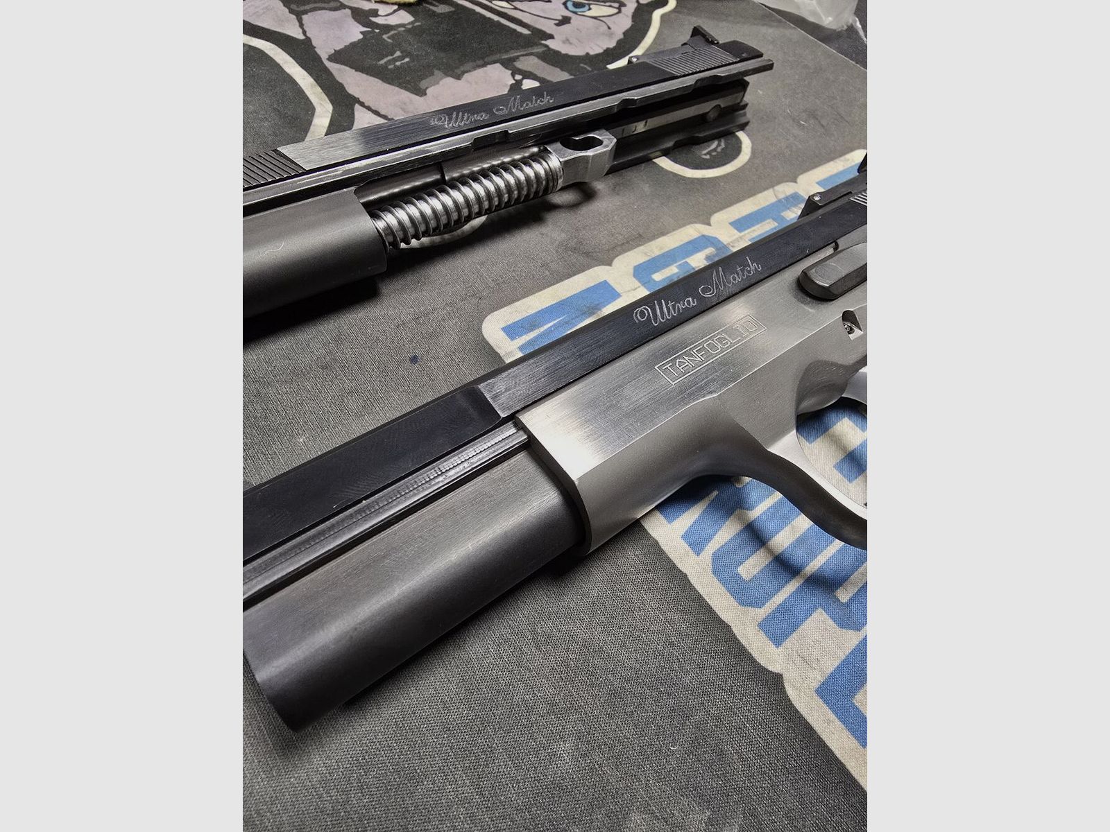 Tanfoglio 45ACP mit 9mm Wechselsystem - gebraucht im Kundenauftrag Versand +30€