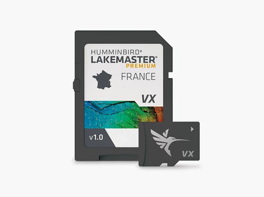 CARTE DETAILLÉE HUMMINDBIRD LAKE MASTER FRANCE V1.0