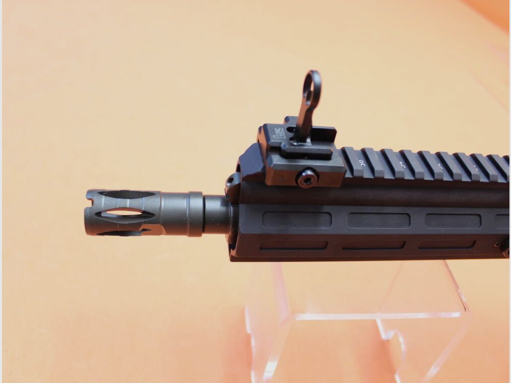 Heckler&Koch Ha.Büchse .223Rem Heckler&Koch/H&K MR223 A3 SPORT 11" Lauf Schwarz, Gas-Piston-System AR-15/HK416