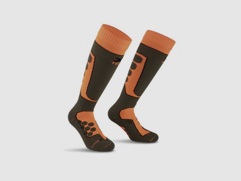 Xtech thermische schachtkous groen en oranje model Raptor, afbeelding 1 van 2