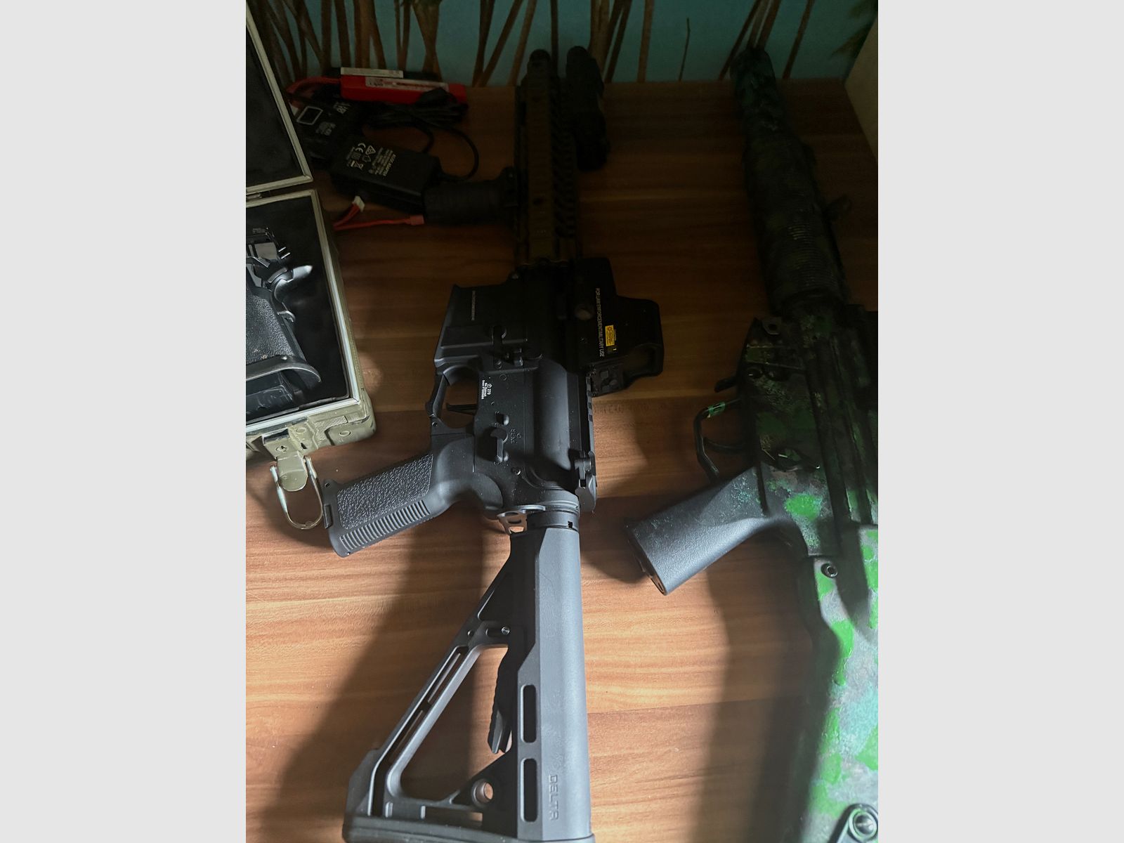 Conjunto de airsoft begadi m4